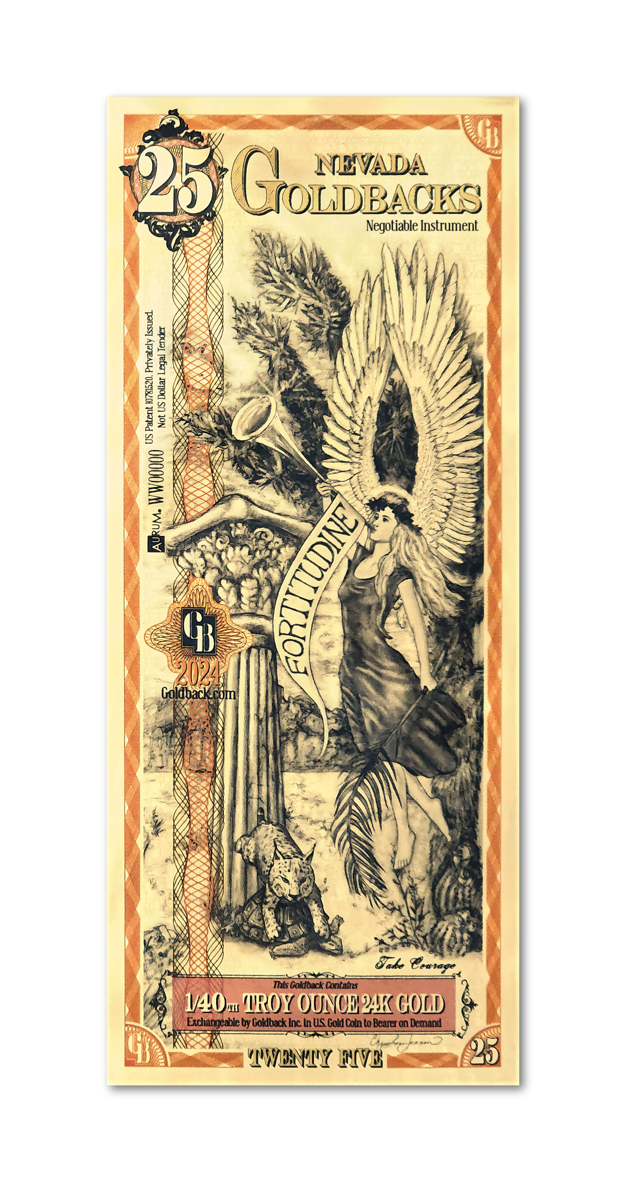 2024 Nevada - 25 GoldBack