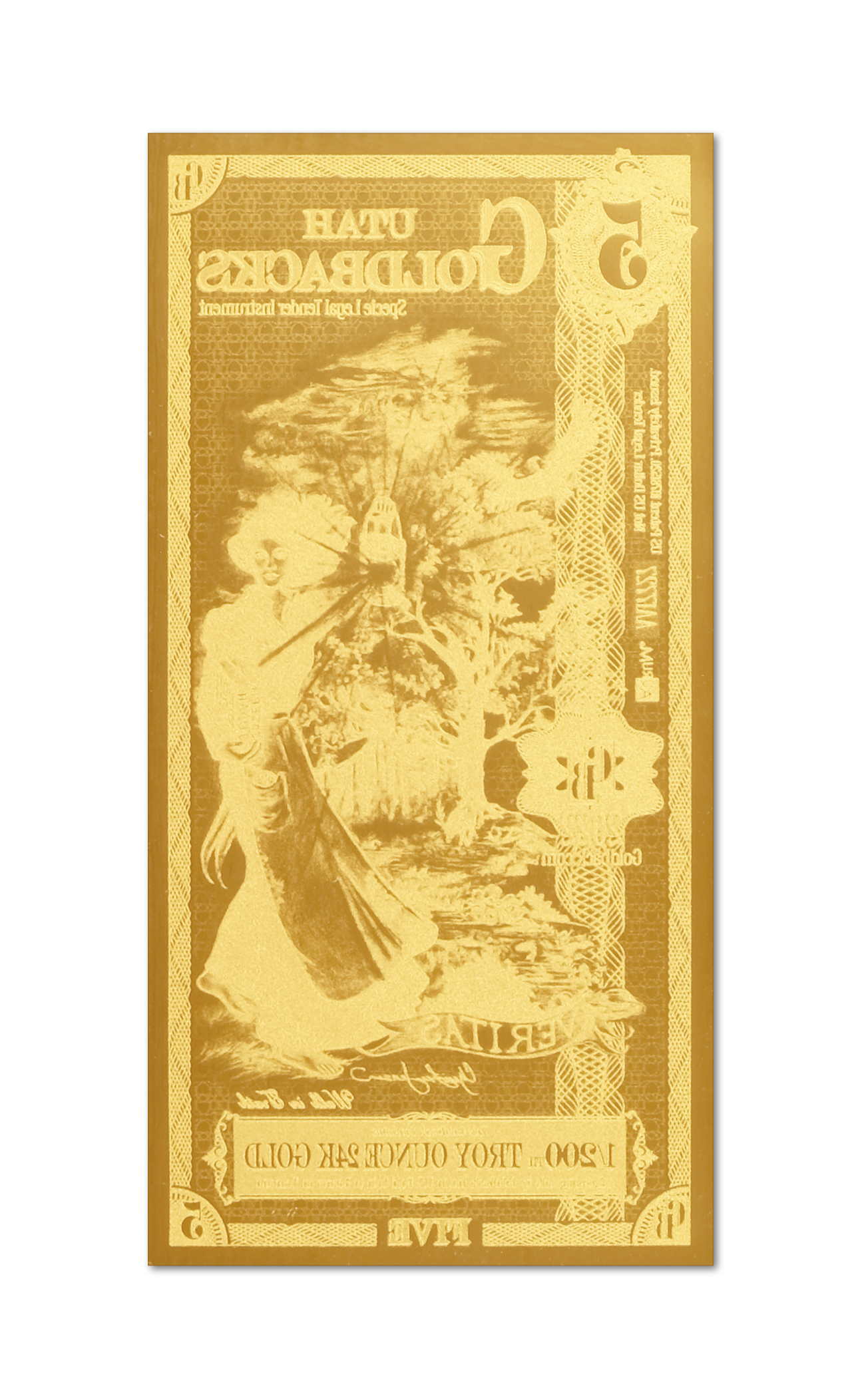 2024 Utah - 5 GoldBack